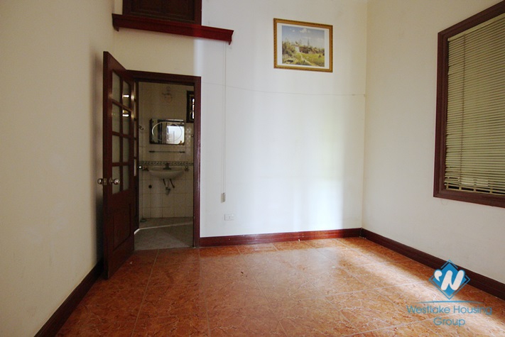 A large three-floor house for rent in AU Co st, Tay Ho